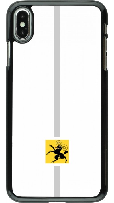 iPhone Xs Max Case Hülle - Kanton SH weiss