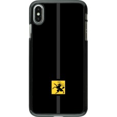 iPhone Xs Max Case Hülle - Kanton SH schwarz