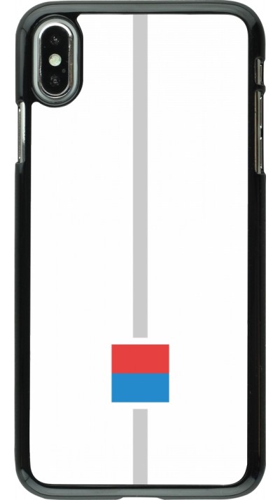 iPhone Xs Max Case Hülle - Kanton TI weiss