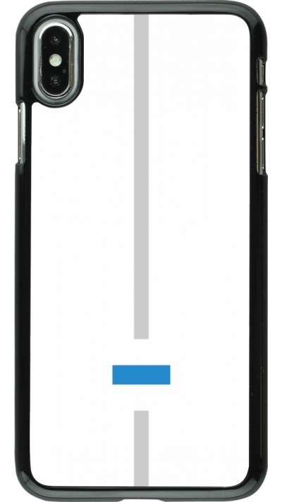 iPhone Xs Max Case Hülle - Kanton ZG weiss