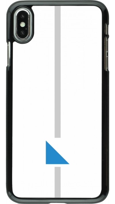 iPhone Xs Max Case Hülle - Kanton ZH weiss