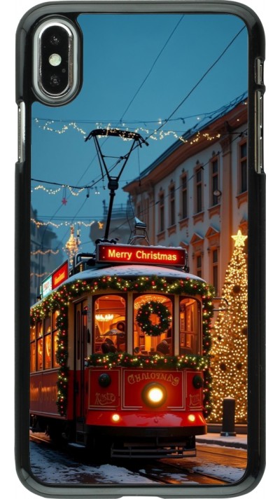 Coque iPhone Xs Max - Christmas 25 Xmas Train