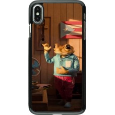 Coque iPhone Xs Max - Dancing frog DTMF