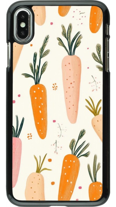 Coque iPhone Xs Max - Easter 2026 Illustration carrots