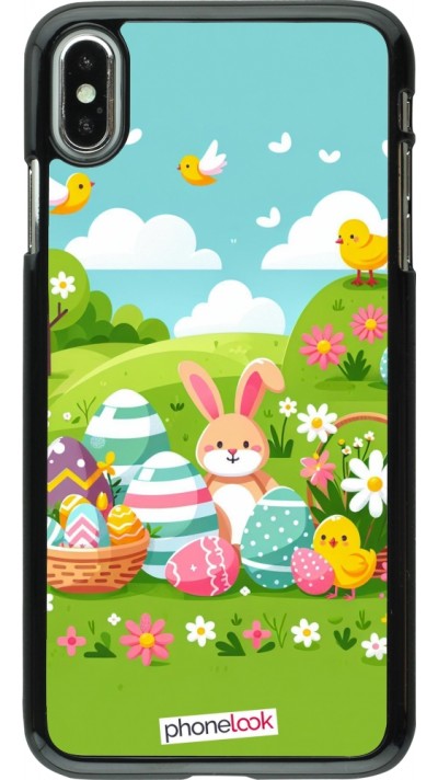 iPhone Xs Max Case Hülle - Ostern 2025 Gruen