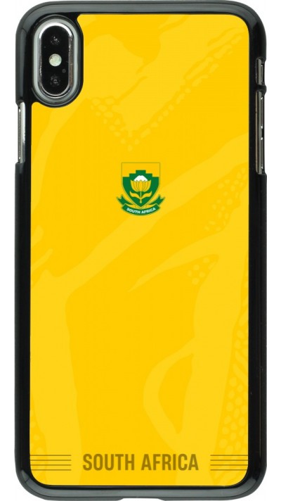 Coque iPhone Xs Max - Maillot de football Afrique du Sud 2026 personnalisable