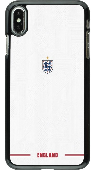 Coque iPhone Xs Max - Maillot de football Angleterre 2026 personnalisable