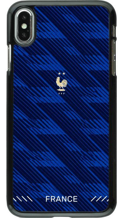 Coque iPhone Xs Max - Maillot de football France 2026 personnalisable