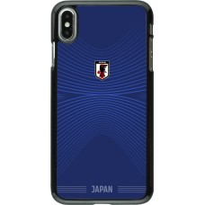 Coque iPhone Xs Max - Maillot de football Japon 2026 personnalisable