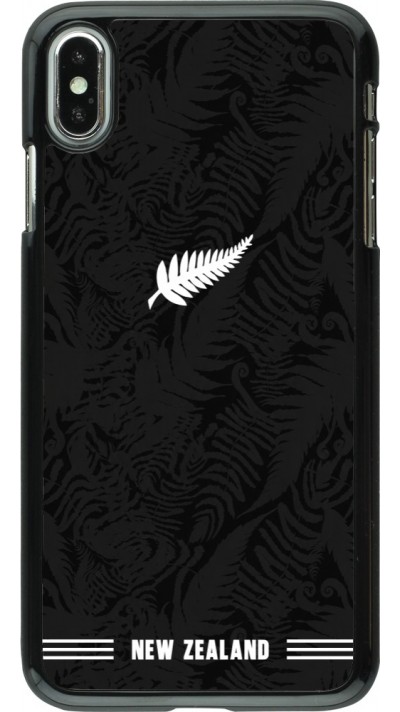 Coque iPhone Xs Max - Maillot de football Nouvelle-Zélande 2026 personnalisable