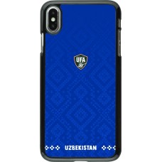 Coque iPhone Xs Max - Maillot de football Ouzbékistan 2026 personnalisable