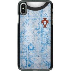 iPhone Xs Max Case Hülle - Portugal Away personalisierbares Fussballtrikot