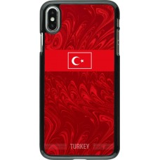 Coque iPhone Xs Max - Maillot de football Turquie 2026 personnalisable