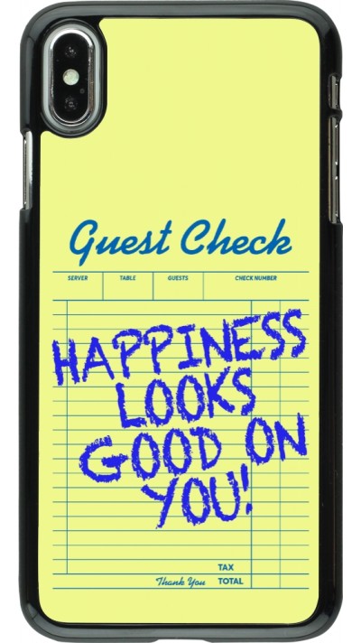Coque iPhone Xs Max - Guest check 2026