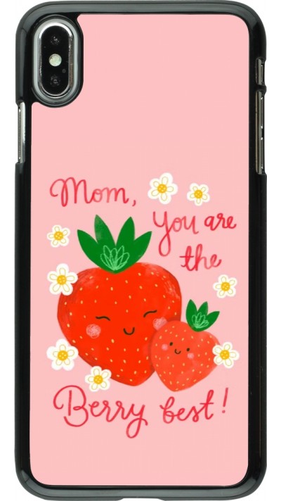 iPhone Xs Max Case Hülle - Mom 2026 Berry best