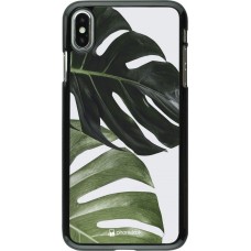 Coque iPhone Xs Max - Monstera Plant