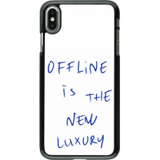 iPhone Xs Max Case Hülle - Offline is the new luxury