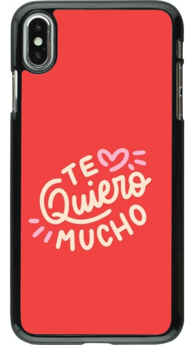 iPhone Xs Max Case Hülle - Saint Valentines Day 26 Te quiero mucho