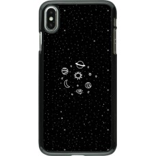 Coque iPhone Xs Max - Space Doodle