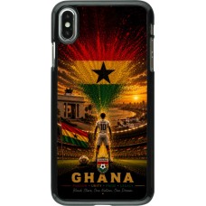 Coque iPhone Xs Max - Football Ghana splash 2026