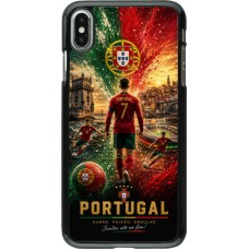 Coque iPhone Xs Max - Football Portugal splash 2026