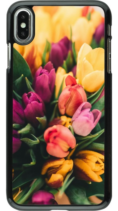 Coque iPhone Xs Max - Bouquet of tulips 2026