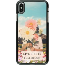 Coque iPhone Xs Max - Live life in full moon 2026
