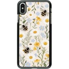 Coque iPhone Xs Max - Pattern bees 2026