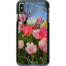 Coque iPhone Xs Max - Tulips 2026