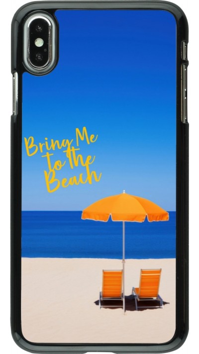 Coque iPhone Xs Max - Summer 2025 Bring me to the beach
