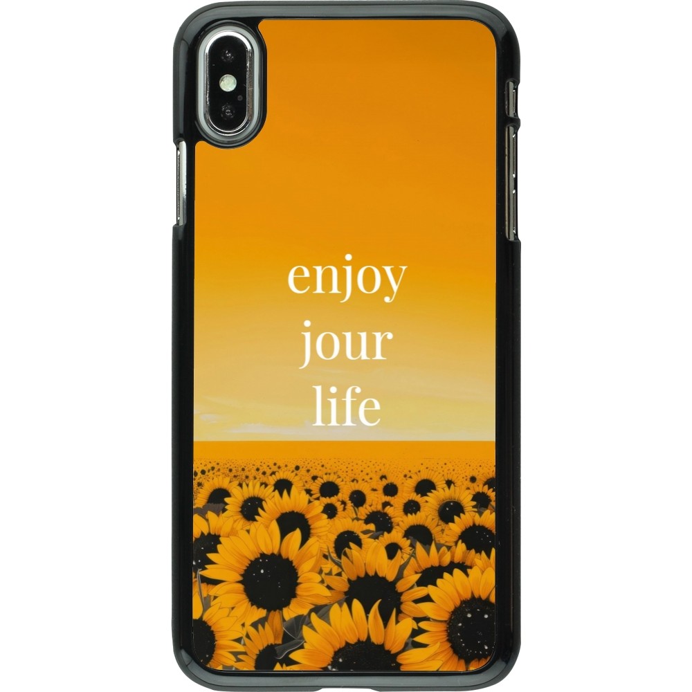Coque iPhone Xs Max - Summer 2025 Enjoy your life