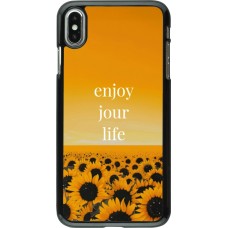 Coque iPhone Xs Max - Summer 2025 Enjoy your life