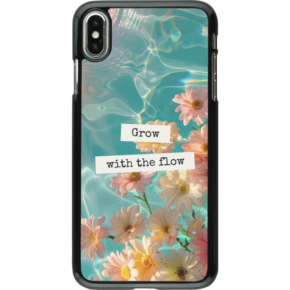 Coque iPhone Xs Max - Summer 2025 Grow with the flow
