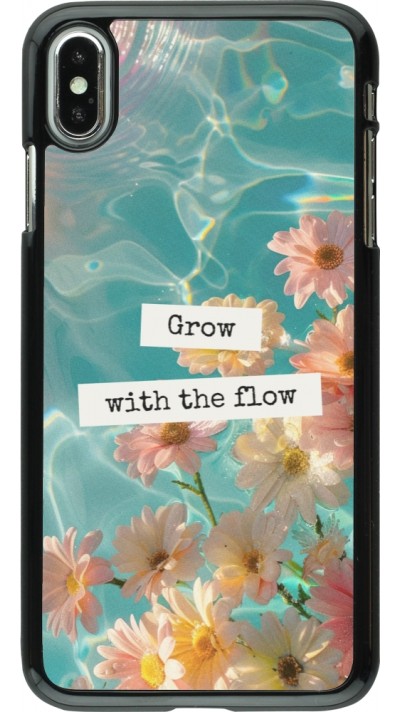 Coque iPhone Xs Max - Summer 2025 Grow with the flow
