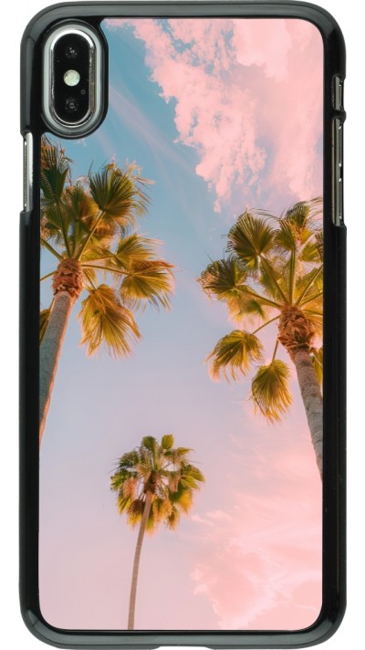 Coque iPhone Xs Max - Summer 2025 Palmiers