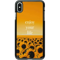 Coque iPhone Xs Max - Summer 2026 Enjoy your life