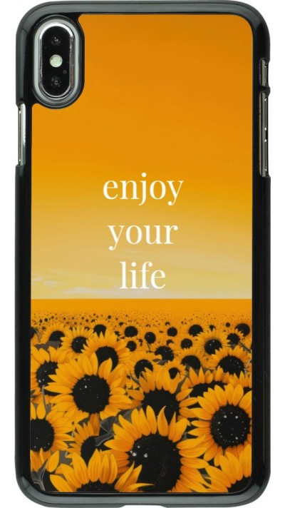 Coque iPhone Xs Max - Summer 2026 Enjoy your life