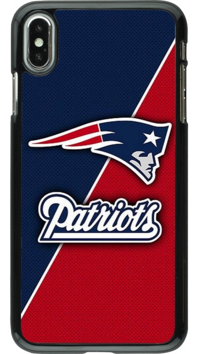Coque iPhone Xs Max - Super Bowl 26 Patriots 1
