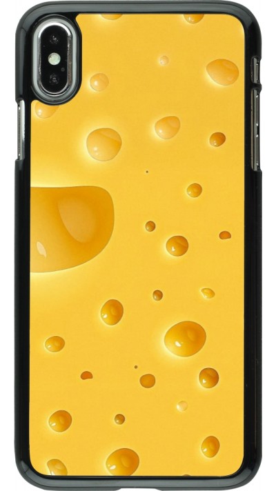Coque iPhone Xs Max - Fête Nationale Suisse Cheese