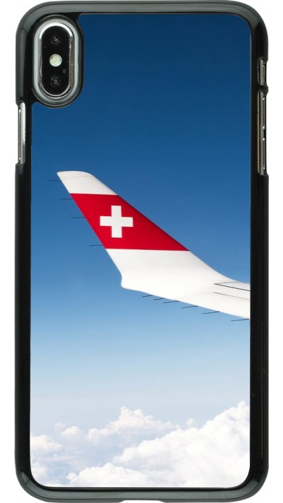 Coque iPhone Xs Max - Fête Nationale Suisse Sky Swiss Flag