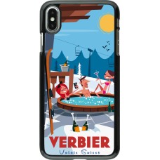 Coque iPhone Xs Max - Verbier Mountain Jacuzzi