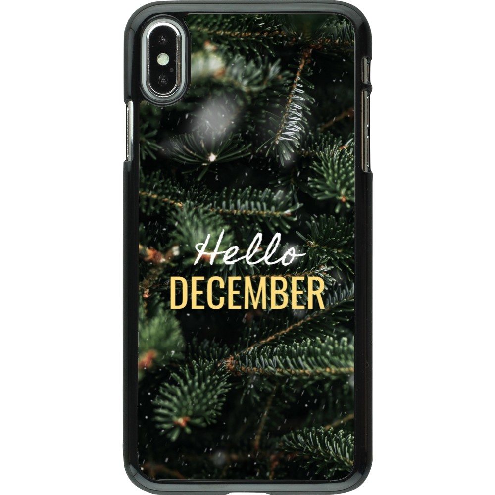 Coque iPhone Xs Max - Winter 25 Winter hello december