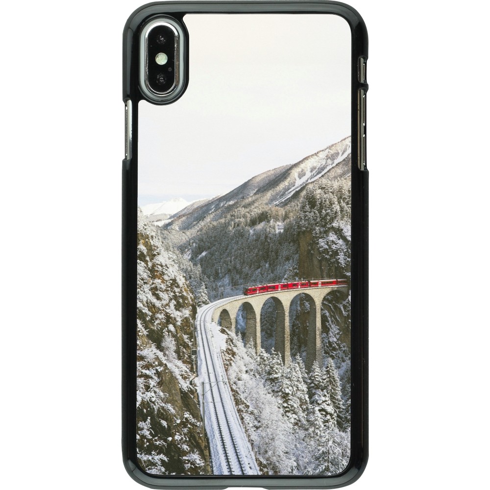 Coque iPhone Xs Max - Winter 25 Winter polar express