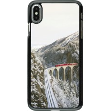 Coque iPhone Xs Max - Winter 25 Winter polar express
