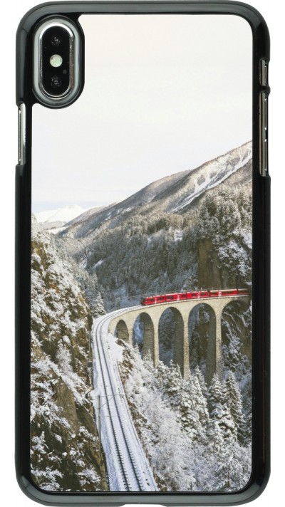 Coque iPhone Xs Max - Winter 25 Winter polar express