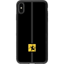 iPhone Xs Max Case Hülle - Silikon schwarz Kanton SH schwarz