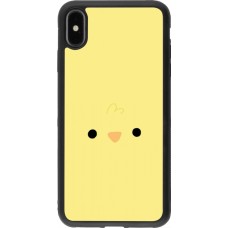 iPhone Xs Max Case Hülle - Silikon schwarz Easter 2026 Little chicken