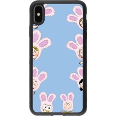 iPhone Xs Max Case Hülle - Silikon schwarz Easter 2026 Snoopy