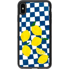 iPhone Xs Max Case Hülle - Silikon schwarz Illustration lemons 2026