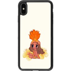 Coque iPhone Xs Max - Silicone rigide noir Karol G Tropicoqueta